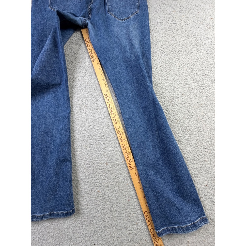 Barbell Apparel Mens Athletic Fit Blue Denim Jeans Medium Wash Size 38 x 32 - Picture 5 of 11